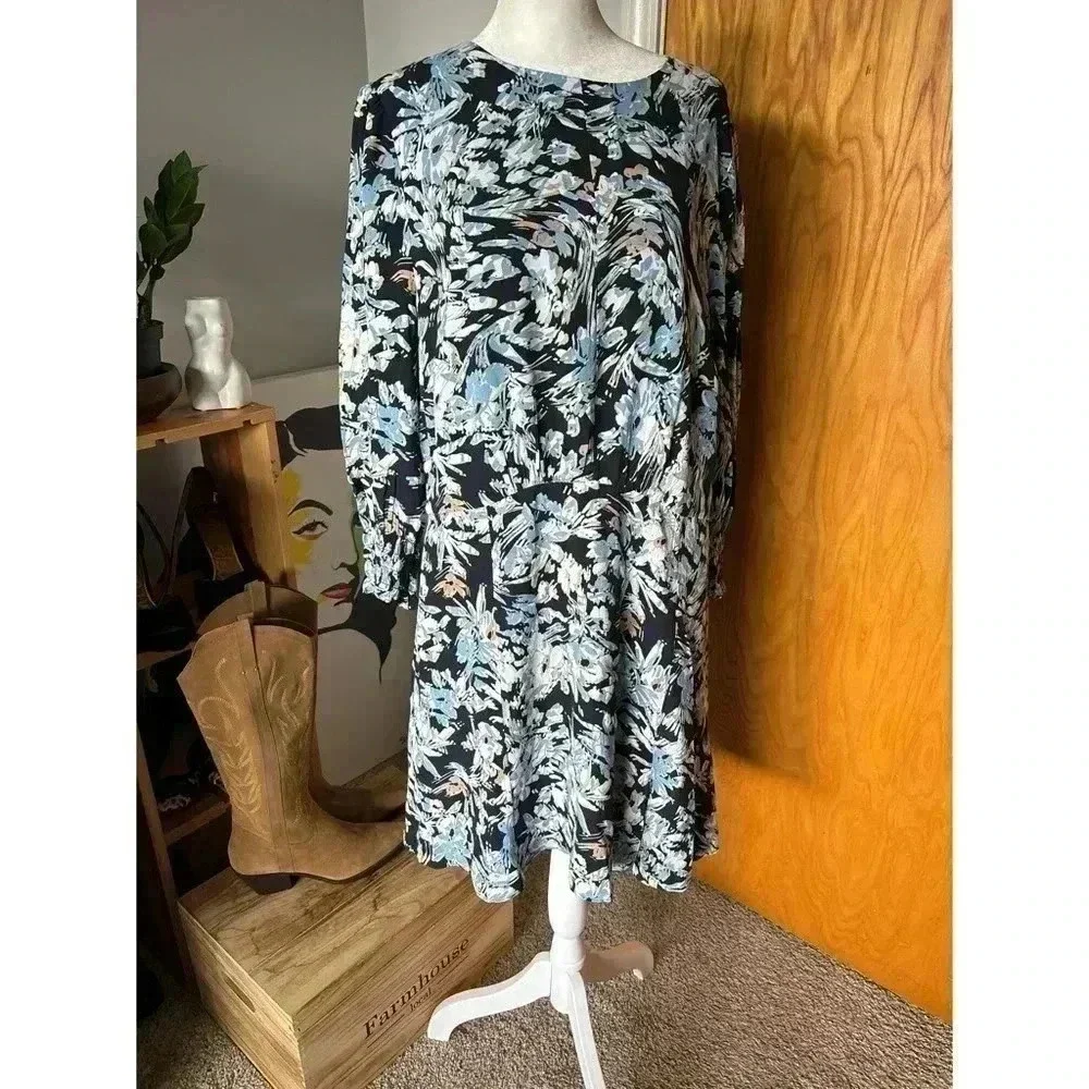 Reiss Annie Floral A-Line Dress - Picture 6 of 9